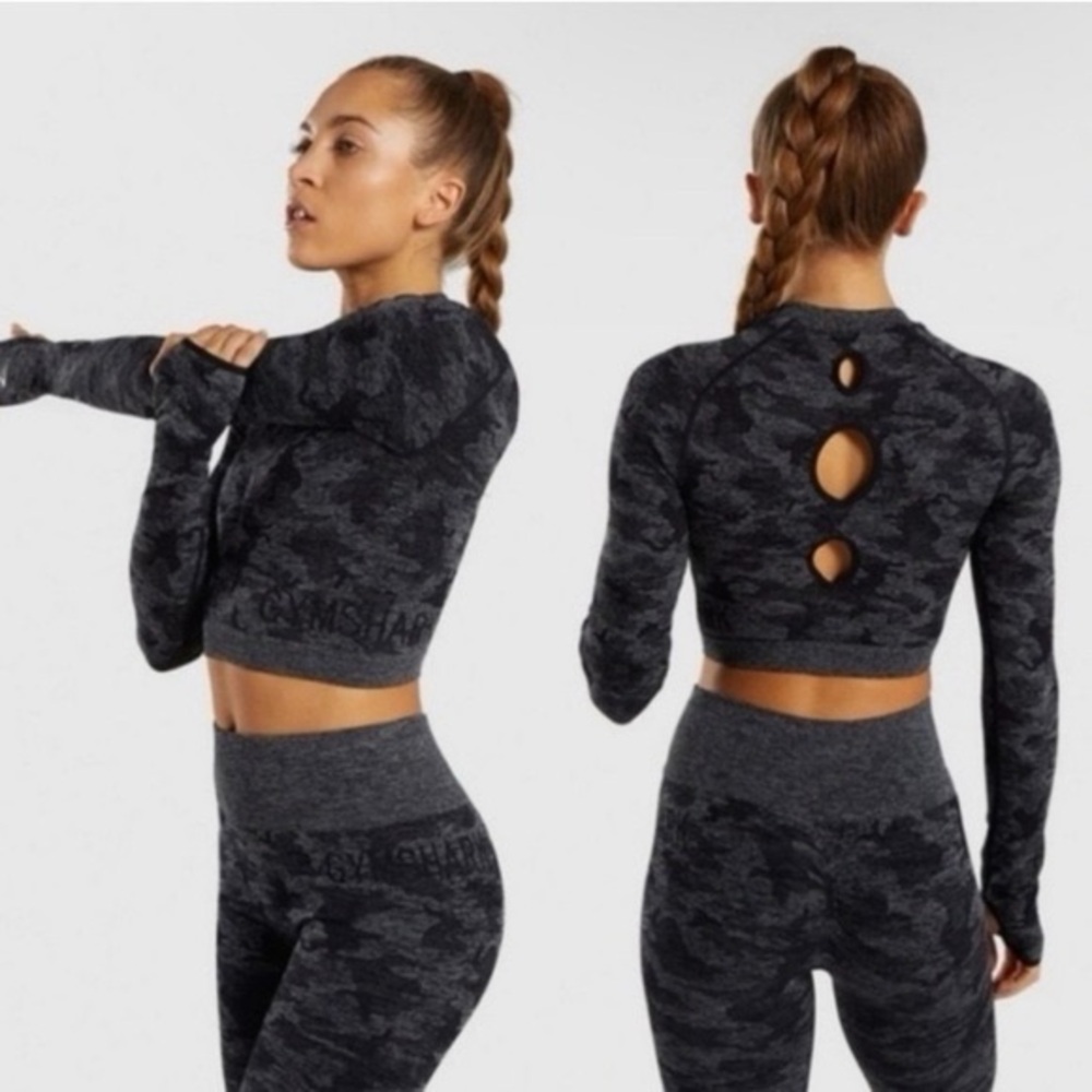 Gymshark Camo Seamless Set